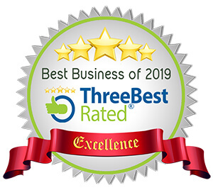 A three best rated award for business of 2 0 1 9